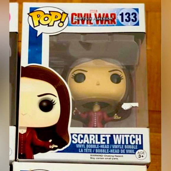 NIB Funko Pop Scarlet Witch Civil War - Picture 1 of 1